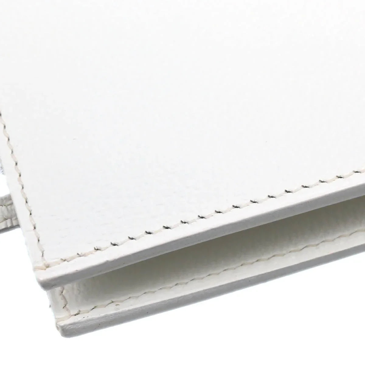 Hermes White Epsom Onimaitou Shoulder Bag