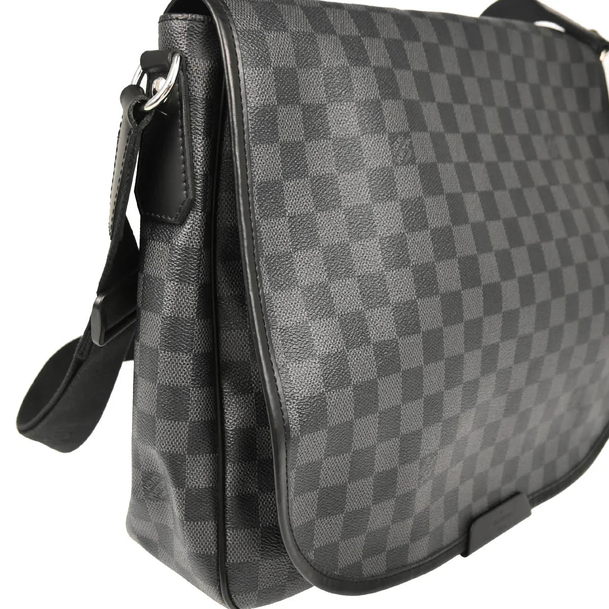 Louis Vuitton 2008 Damier Graphite Daniel GM Shoulder Bag N58033