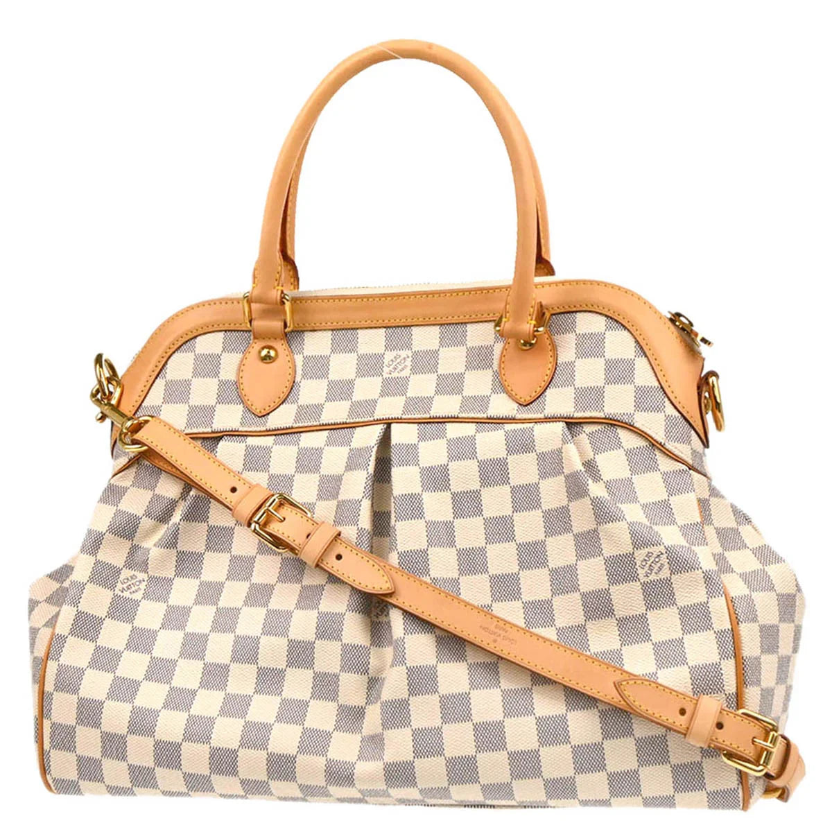 Louis Vuitton 2009 Damier Azur Trevi GM 2way Shoulder Handbag N50228