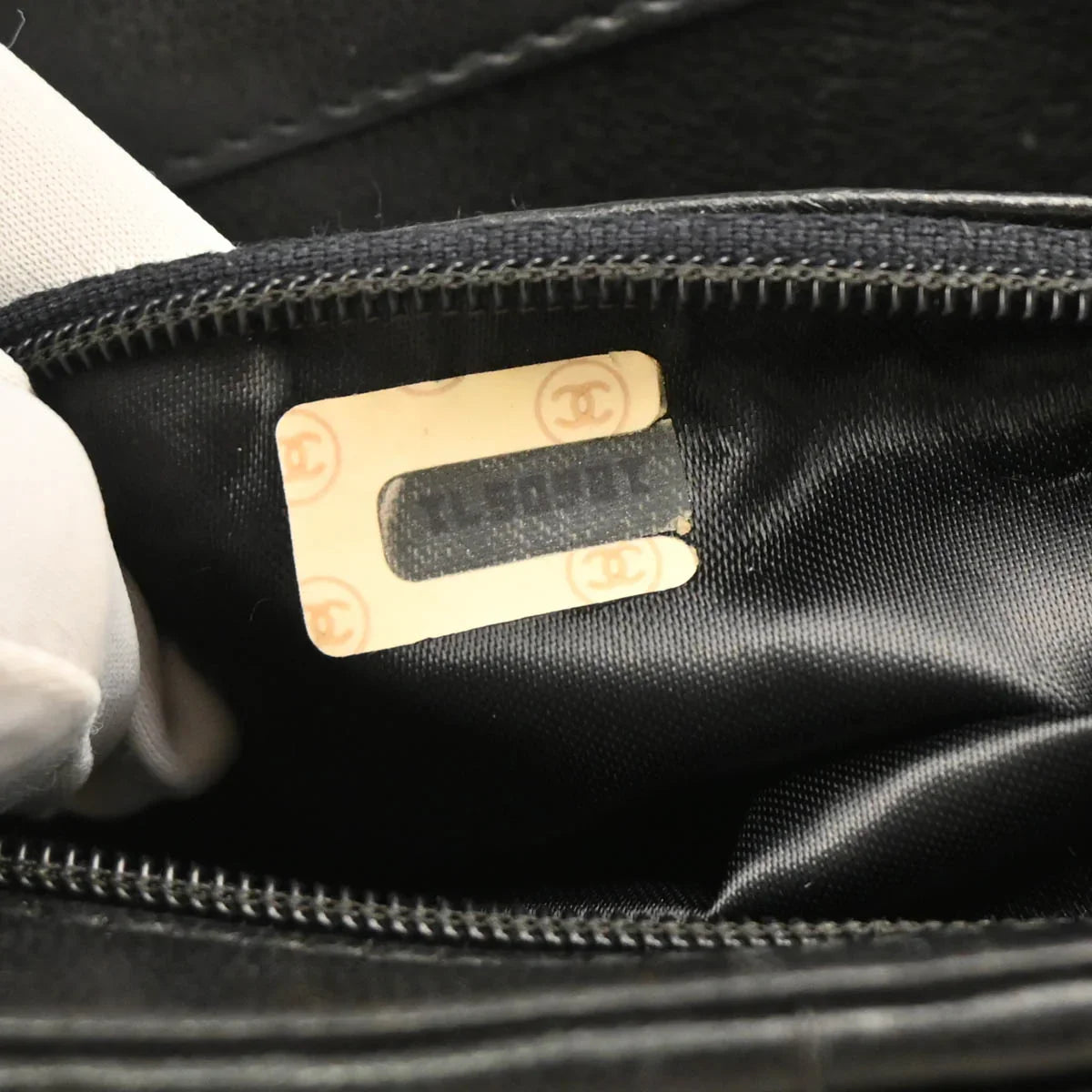 Chanel 1989-1991 Lambskin Vanity Shoulder Bag
