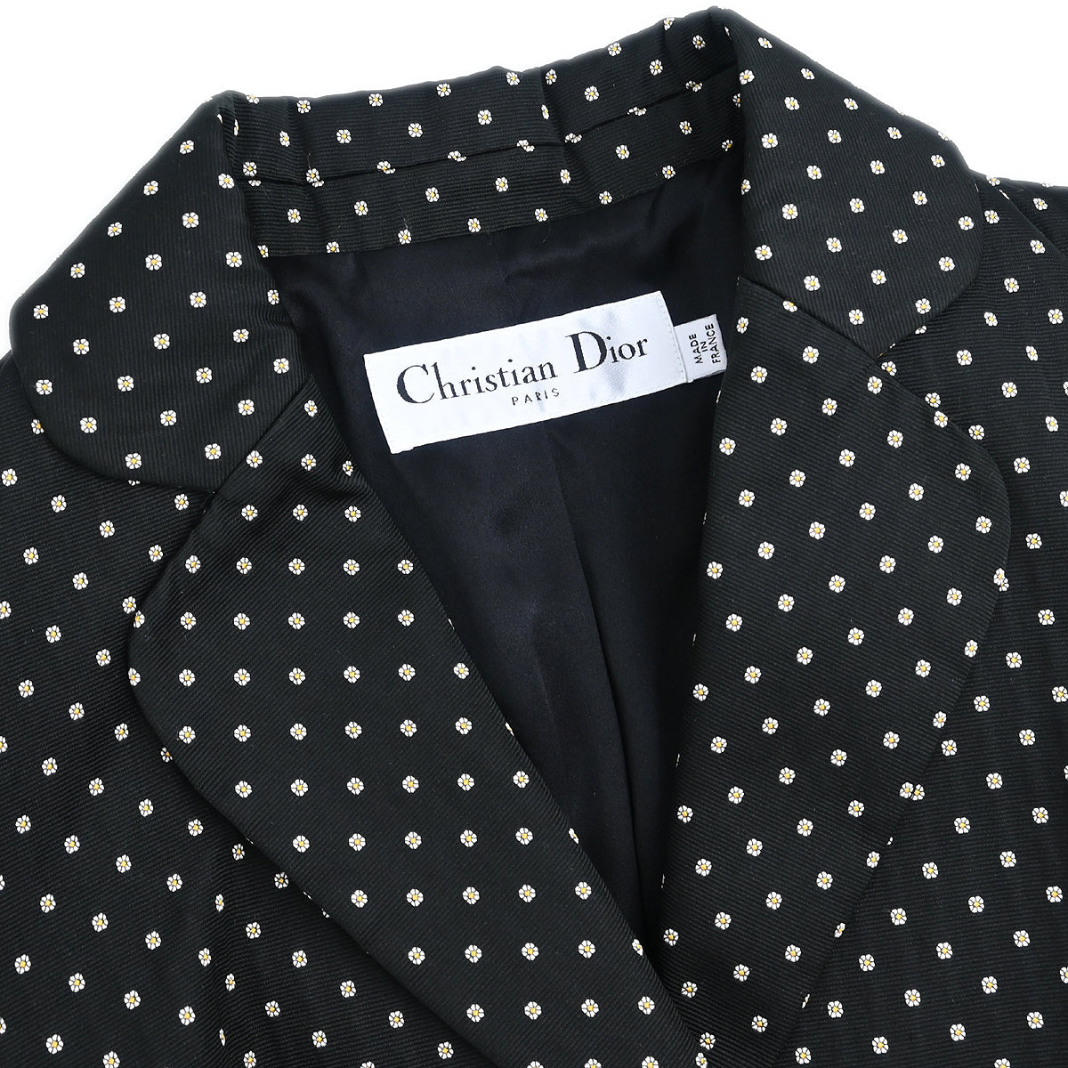Christian Dior 2009 Single Breasted Jacket Black #38