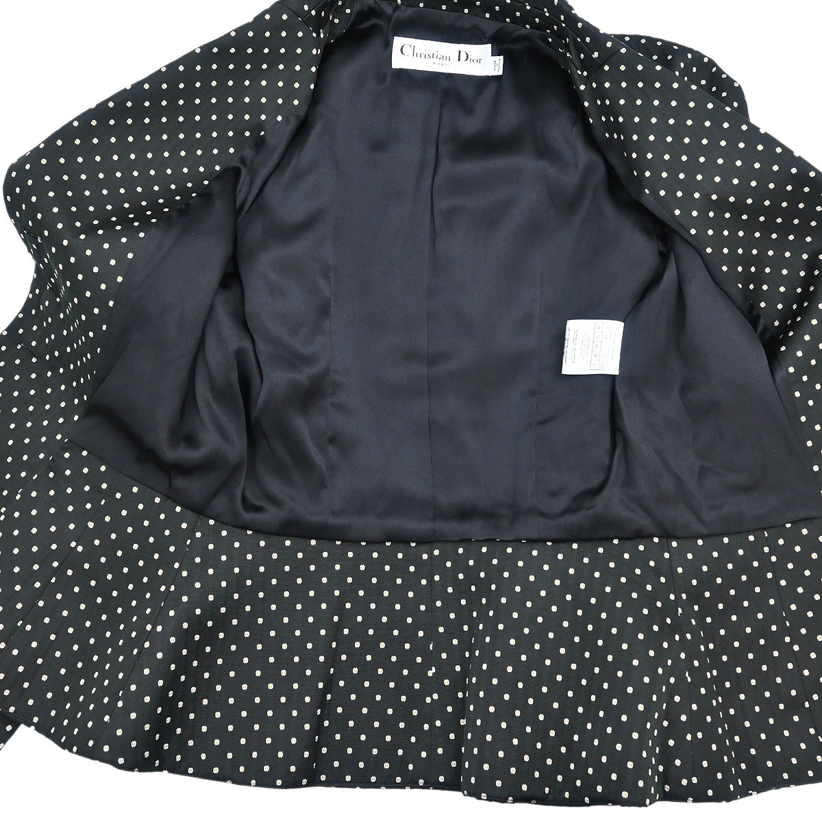 Christian Dior 2009 Single Breasted Jacket Black #38