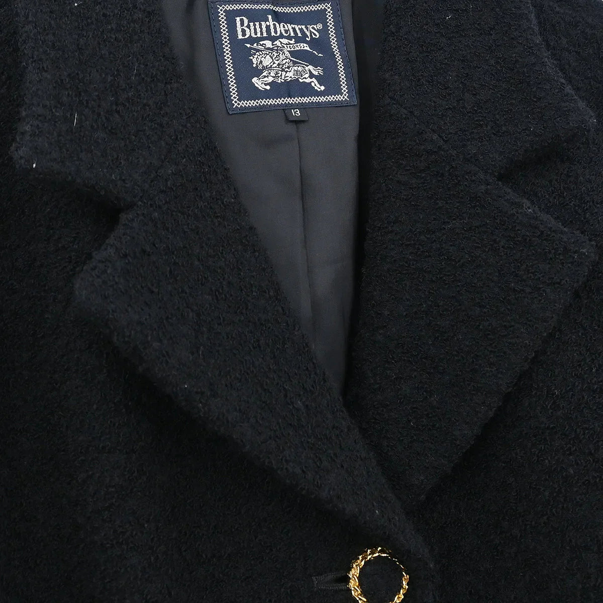 Burberrys Setup Suit Jacket Skirt Black #13