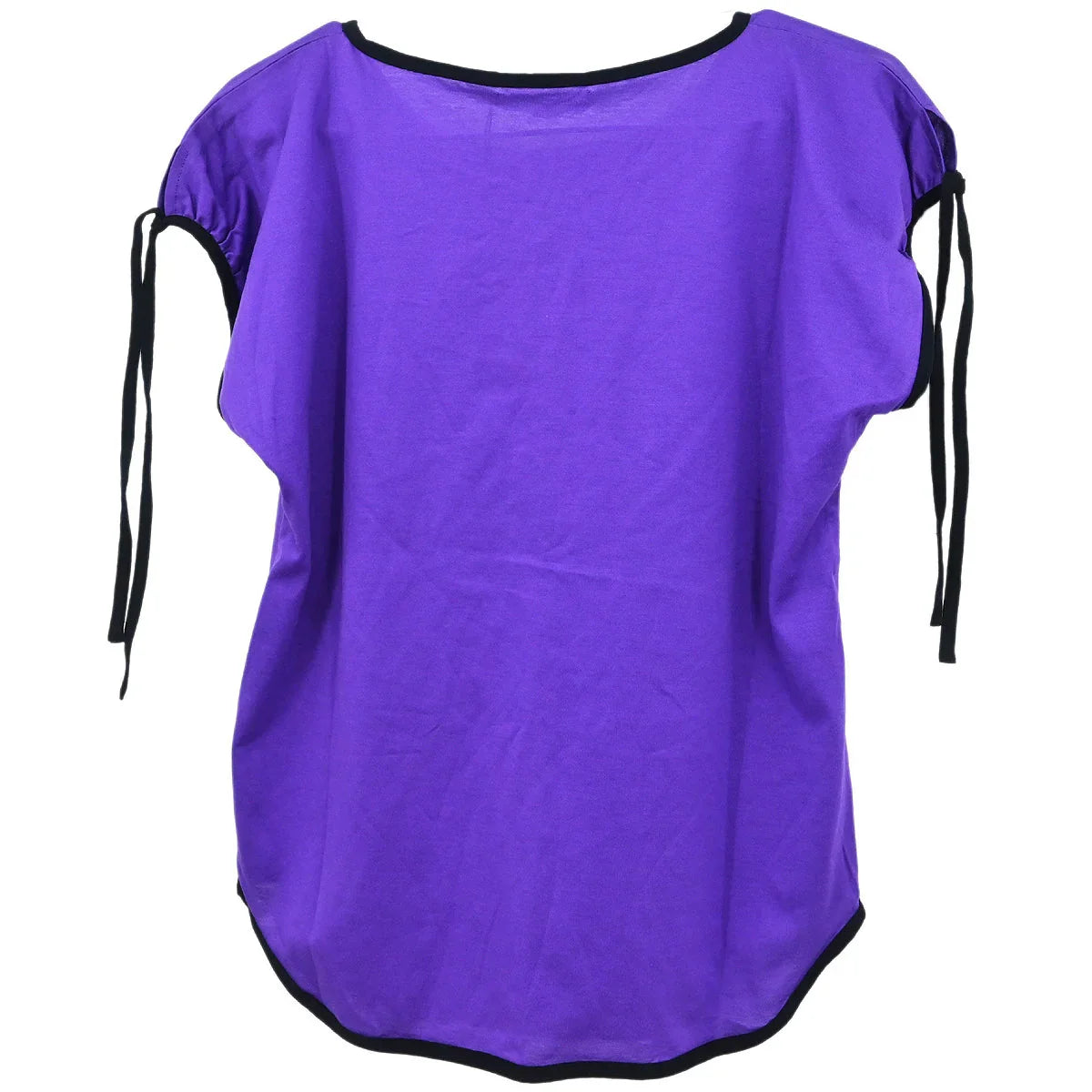 Yves Saint Laurent Short Sleeve Top Purple #M