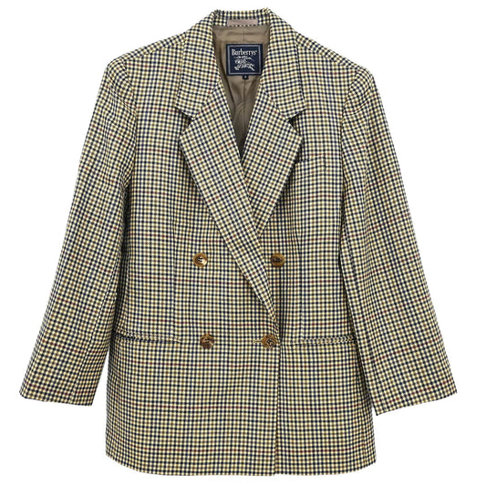 Burberrys Double Breasted Jacket Brown #9AR