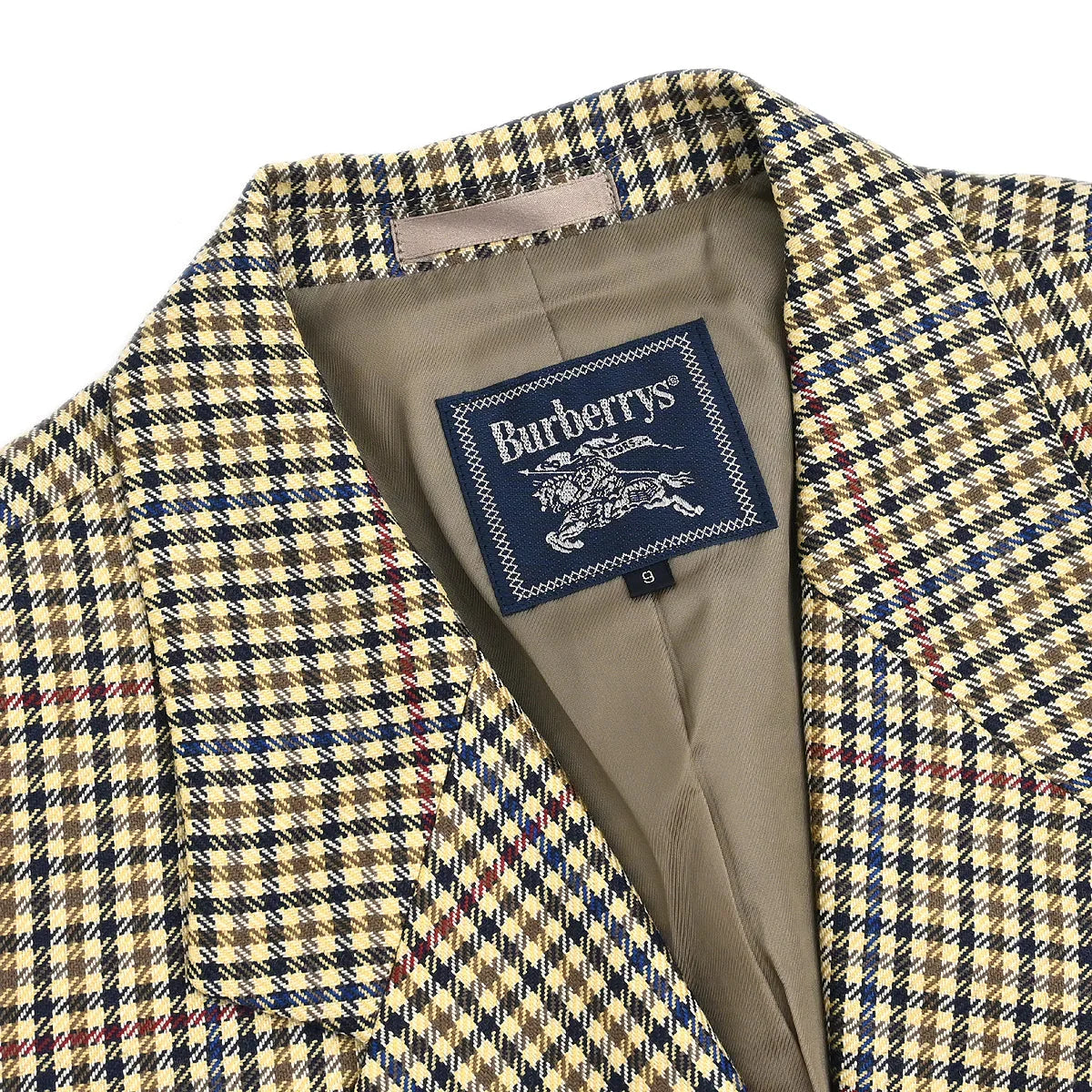 Burberrys Double Breasted Jacket Brown #9AR