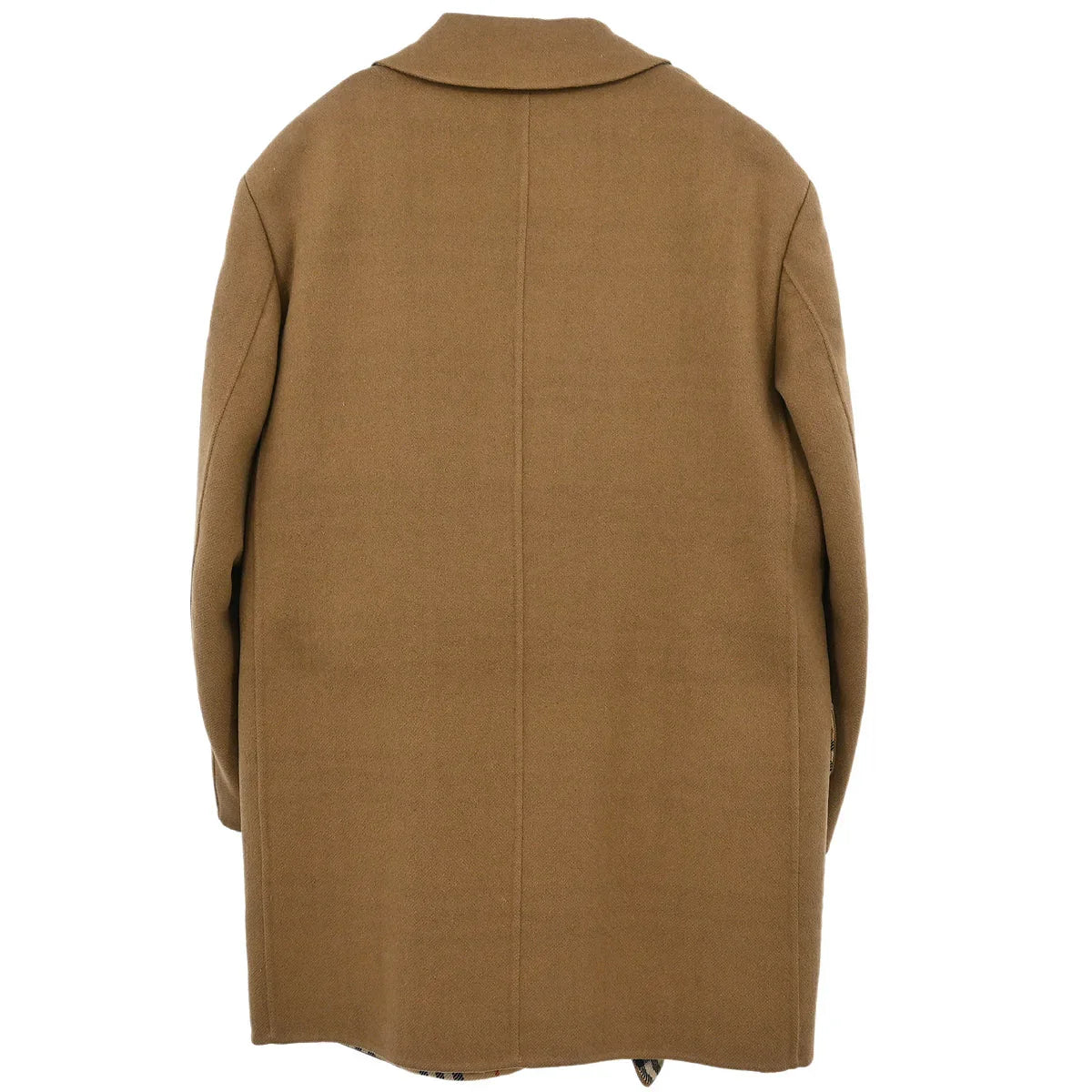 Burberrys Double Breasted Jacket Brown #L