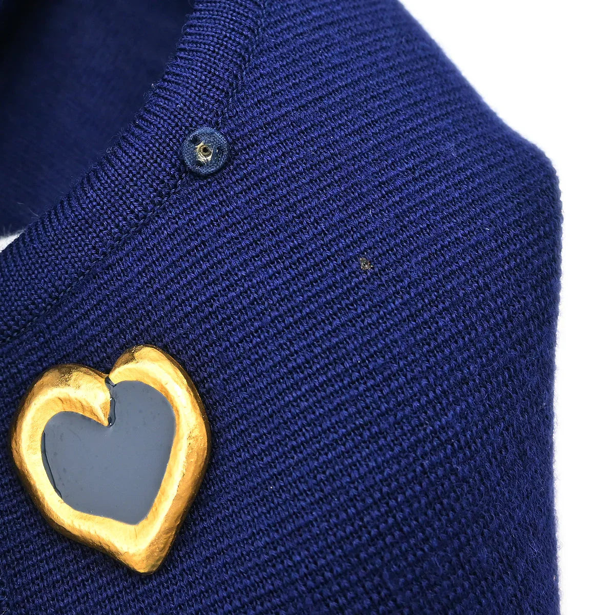 Yves Saint Laurent Setup Suit Jacket Skirt Navy #M #36-38