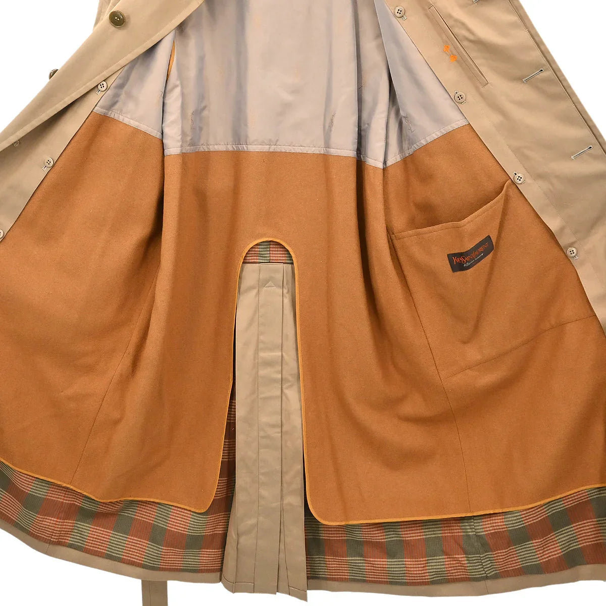 Yves Saint Laurent Coat Light Brown #L