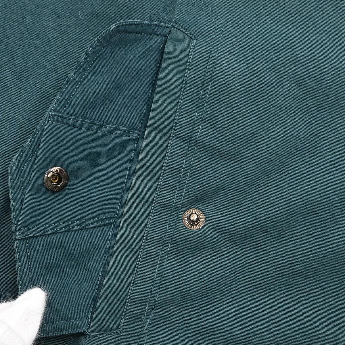 Burberrys Zip Up Jacket Green #LY