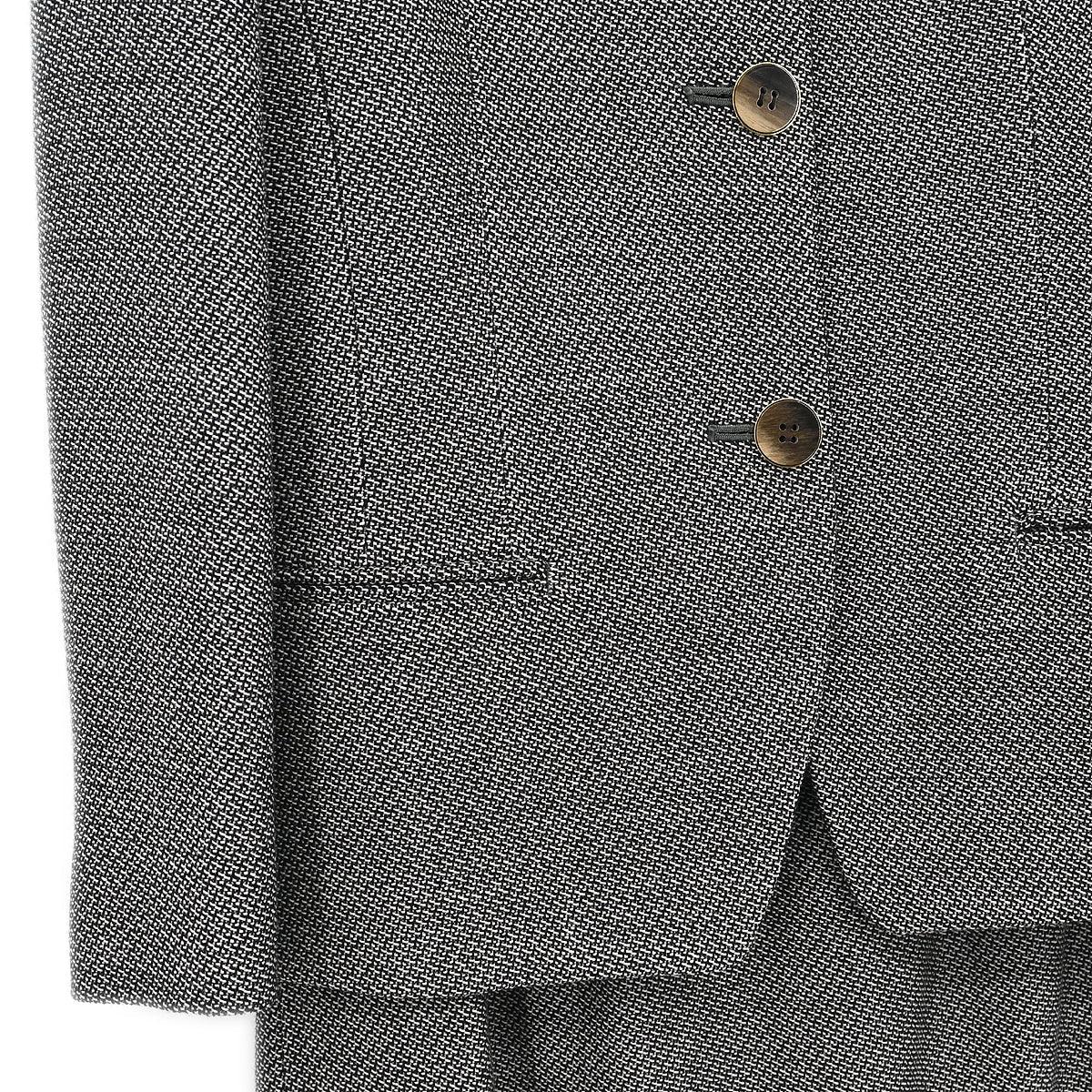 Burberrys Setup Suit Jacket Skirt Gray #9
