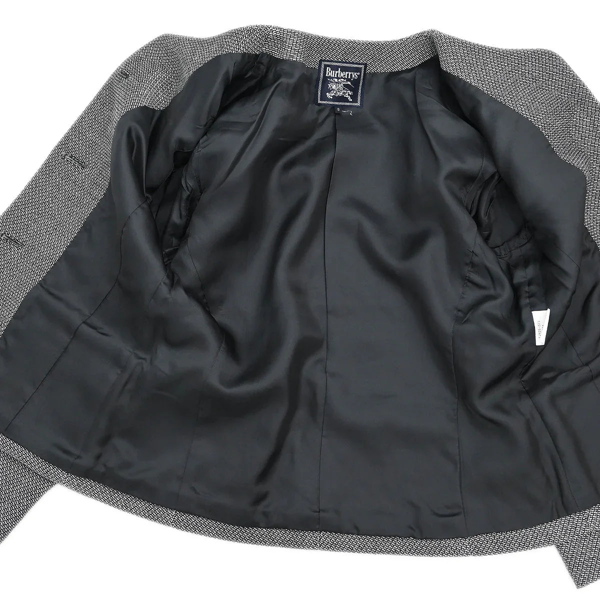 Burberrys Setup Suit Jacket Skirt Gray #9
