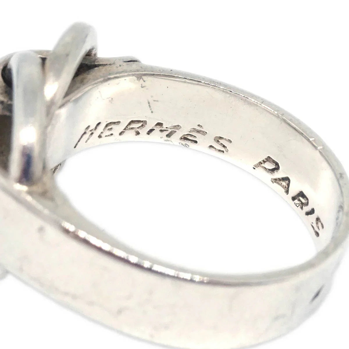 Hermes Ring Silver #53 #13