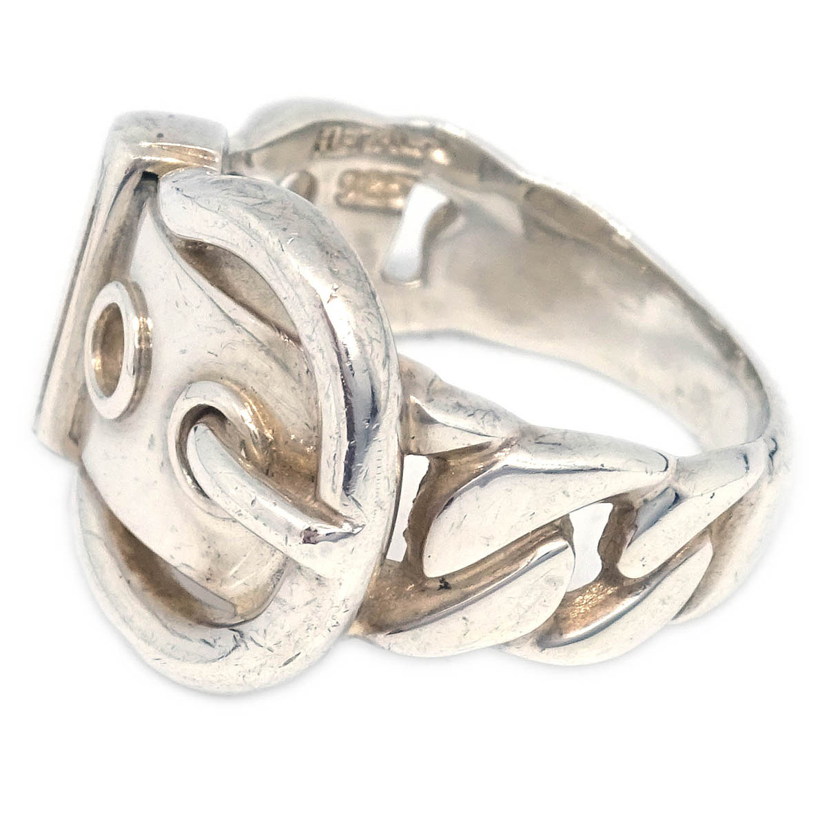 Hermes Ring SV925 Silver #51 #11 195147