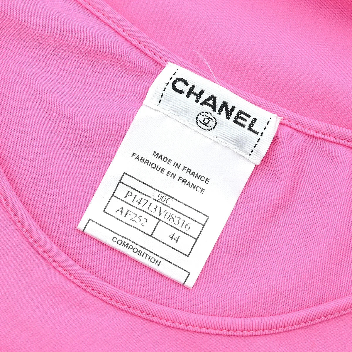 Chanel 2000 Sleeveless Tank Top Pink #44