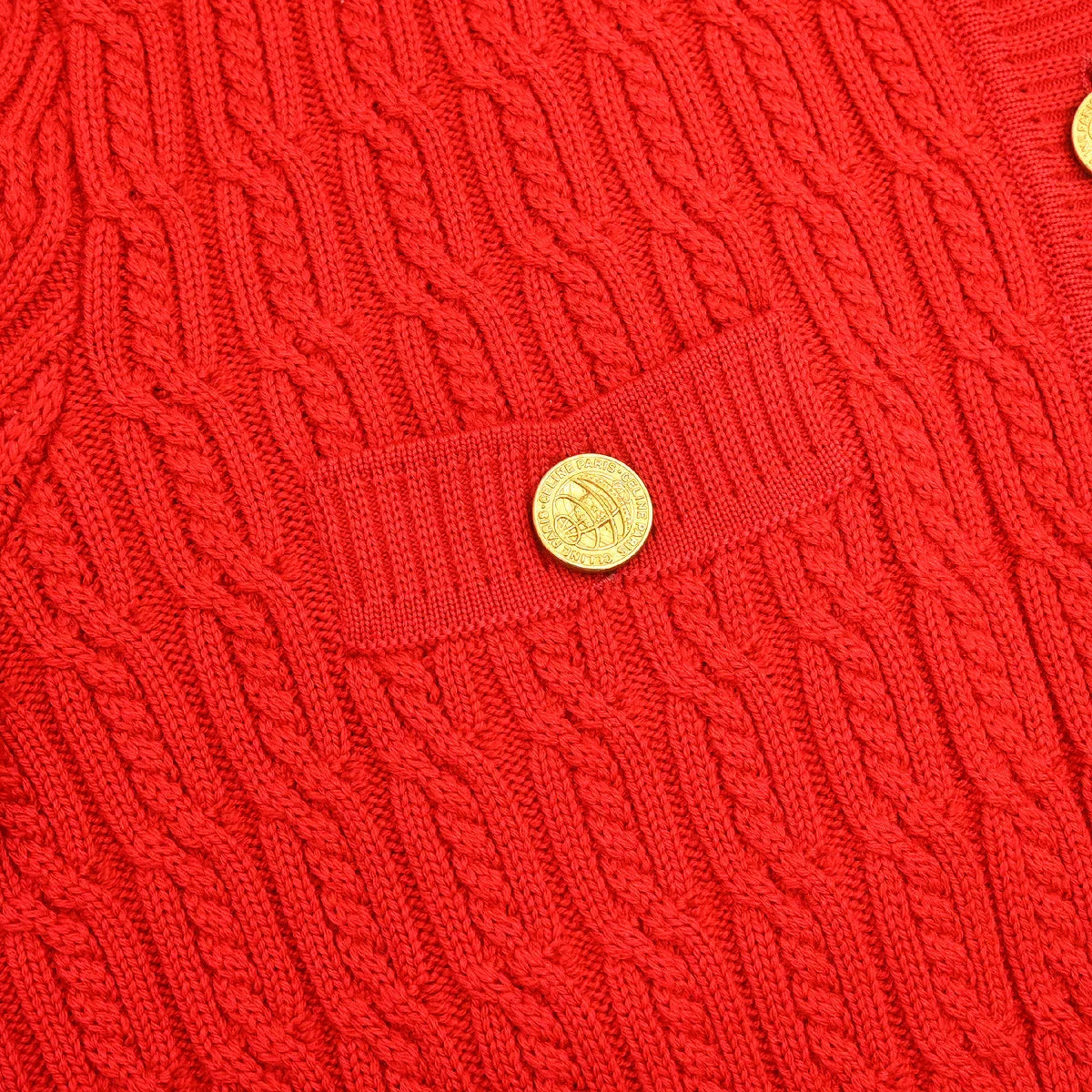 Celine Cardigan Red #42