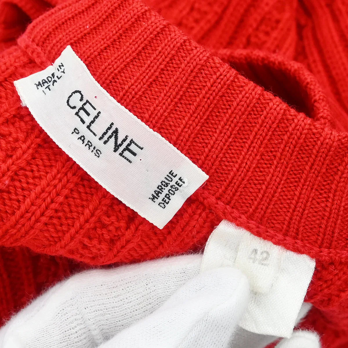 Celine Cardigan Red #42