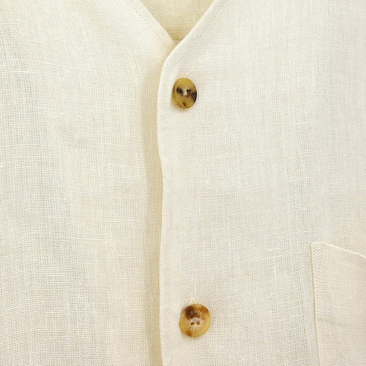 Hermes Shirt Blouse White #42