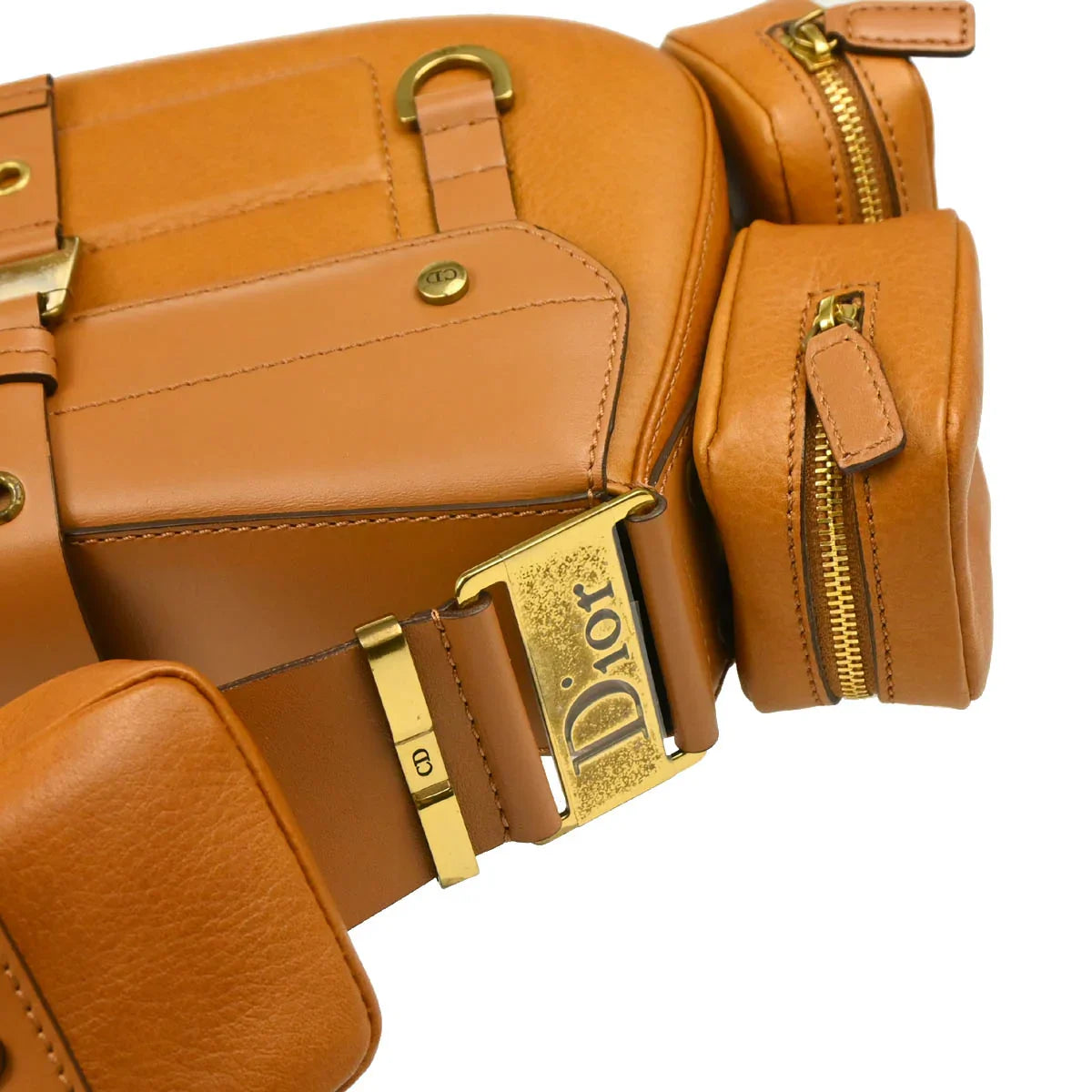 Christian Dior Brown Street Chic Columbus Shoulder Bag