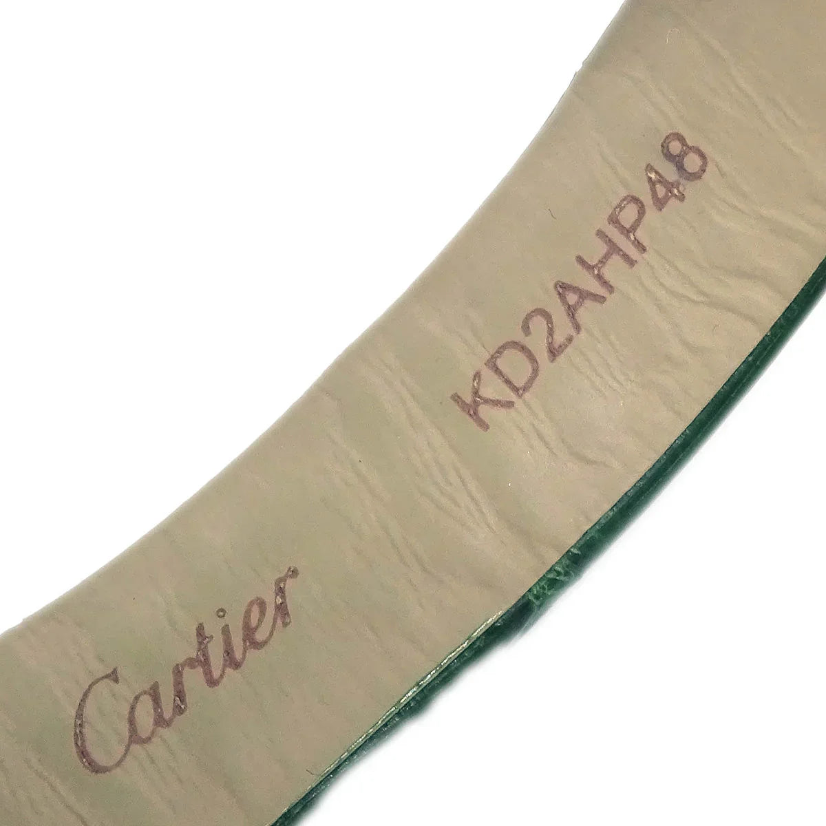 Cartier * La Dona Ref.2903 Quartz Watch 18KPG Diamond Green