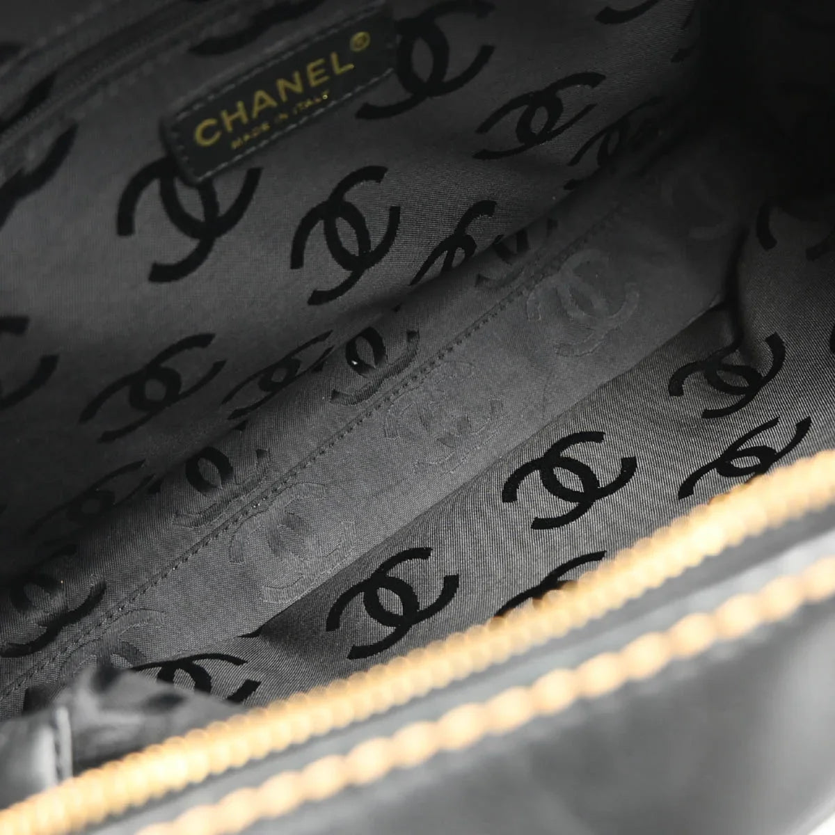 Chanel Black Calfskin Wild Stitch Handbag