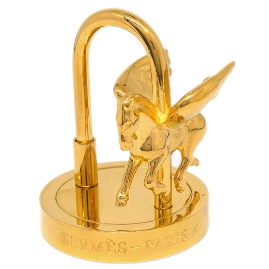 Hermes 2007 Entrez dans la danse! Pegasus Cadena Gold Small Good
