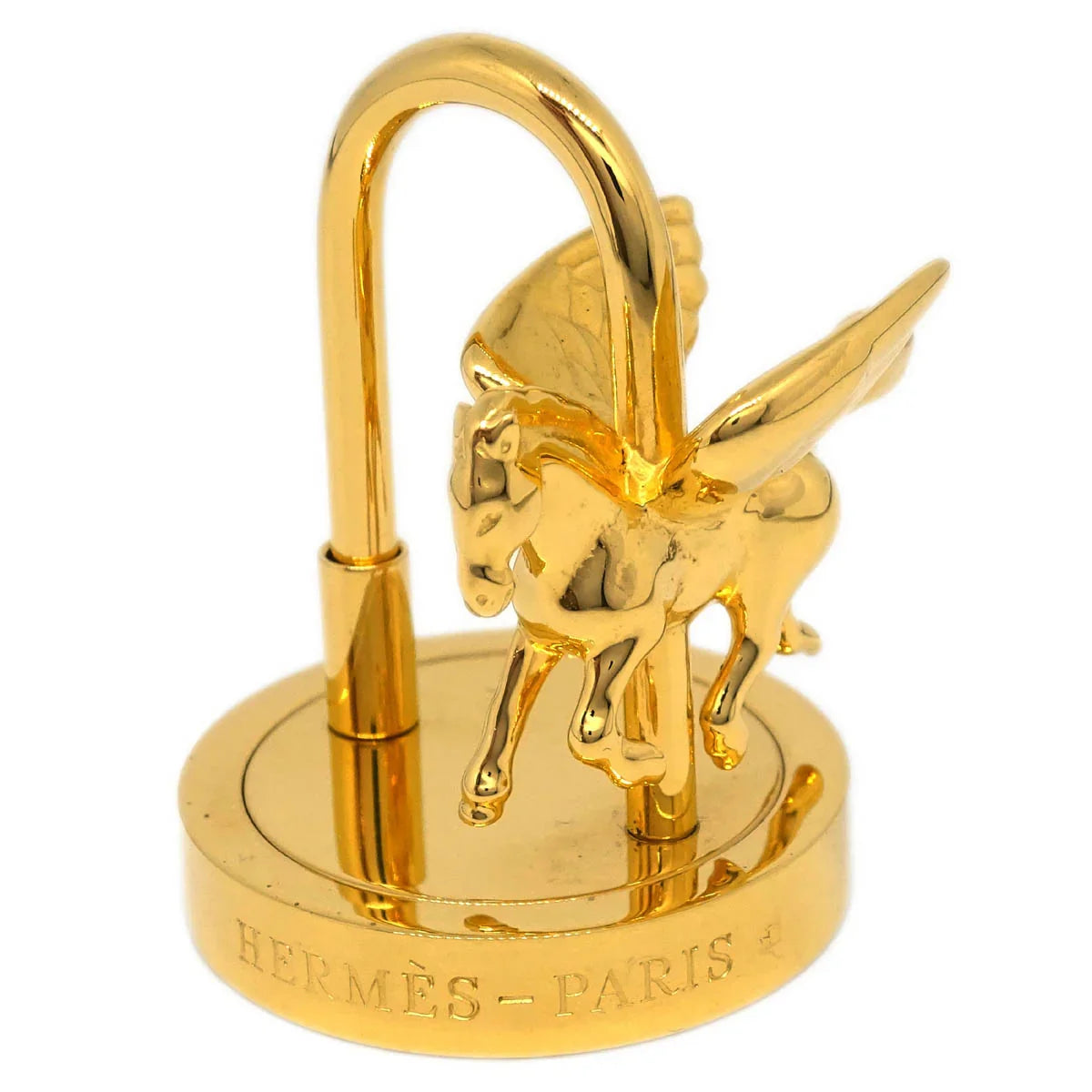 Hermes 2007 Entrez dans la danse! Pegasus Cadena Gold Small Good