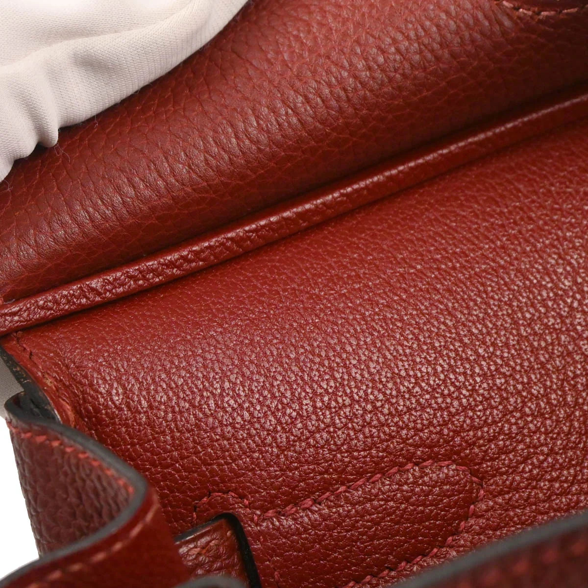 Hermes Rouge H Togo Birkin 30 Handbag