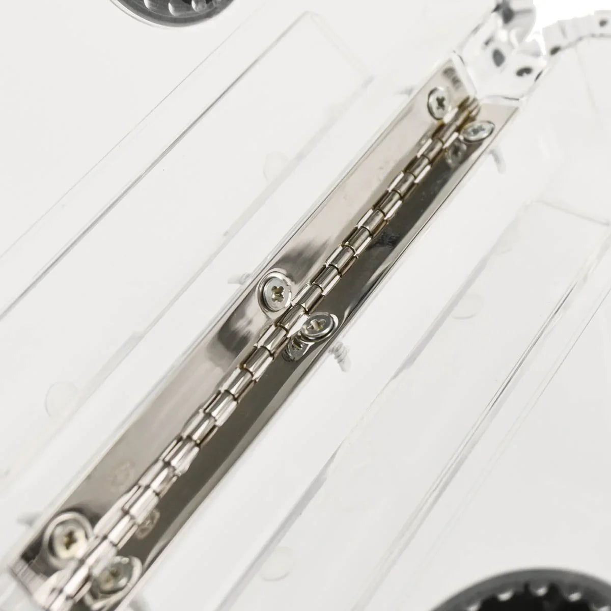 Chanel Clear Acrylic Cassette Tape Clutch Bag