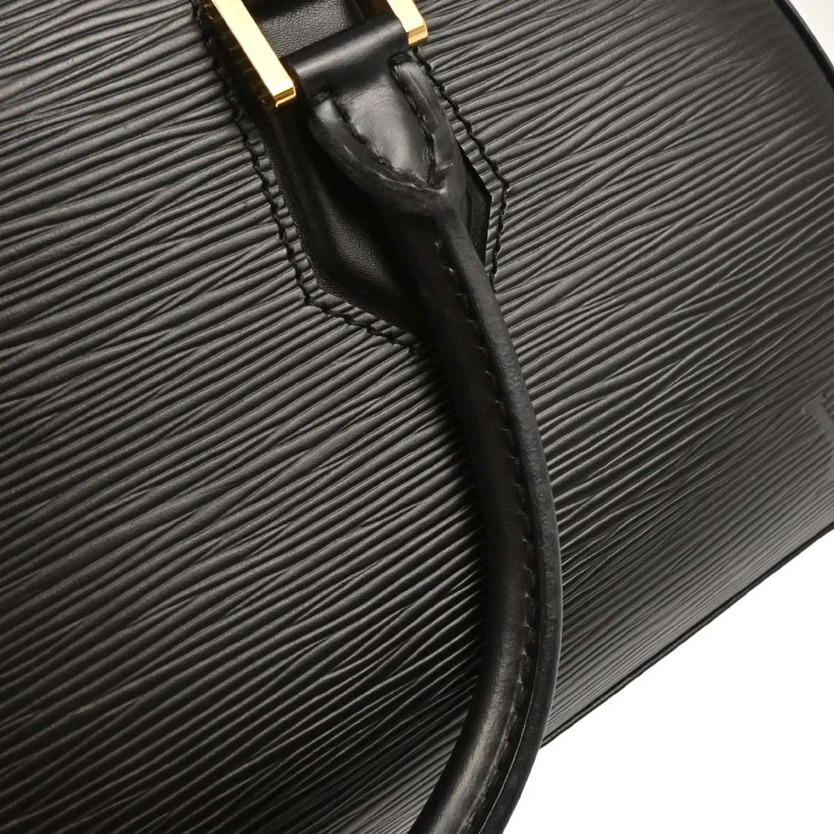 Louis Vuitton 1998 Black Epi Jasimin Handbag M52082