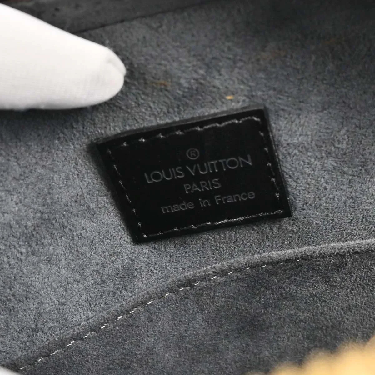 Louis Vuitton 1998 Black Epi Jasimin Handbag M52082