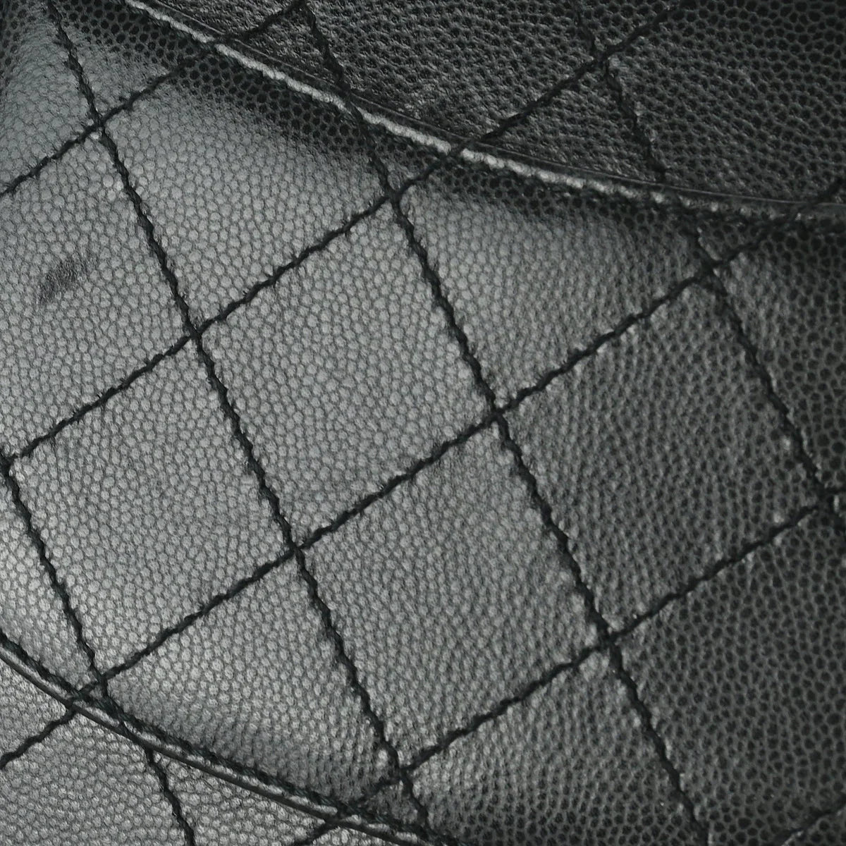 Chanel Black Caviar Mini Classic Square Flap Shoulder Bag