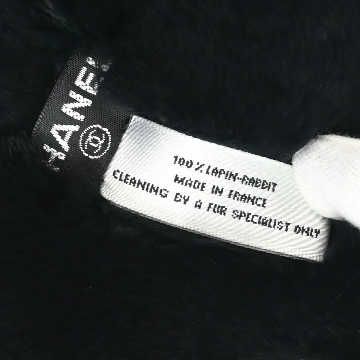 Chanel 2001 Rabbit Fur Scarf