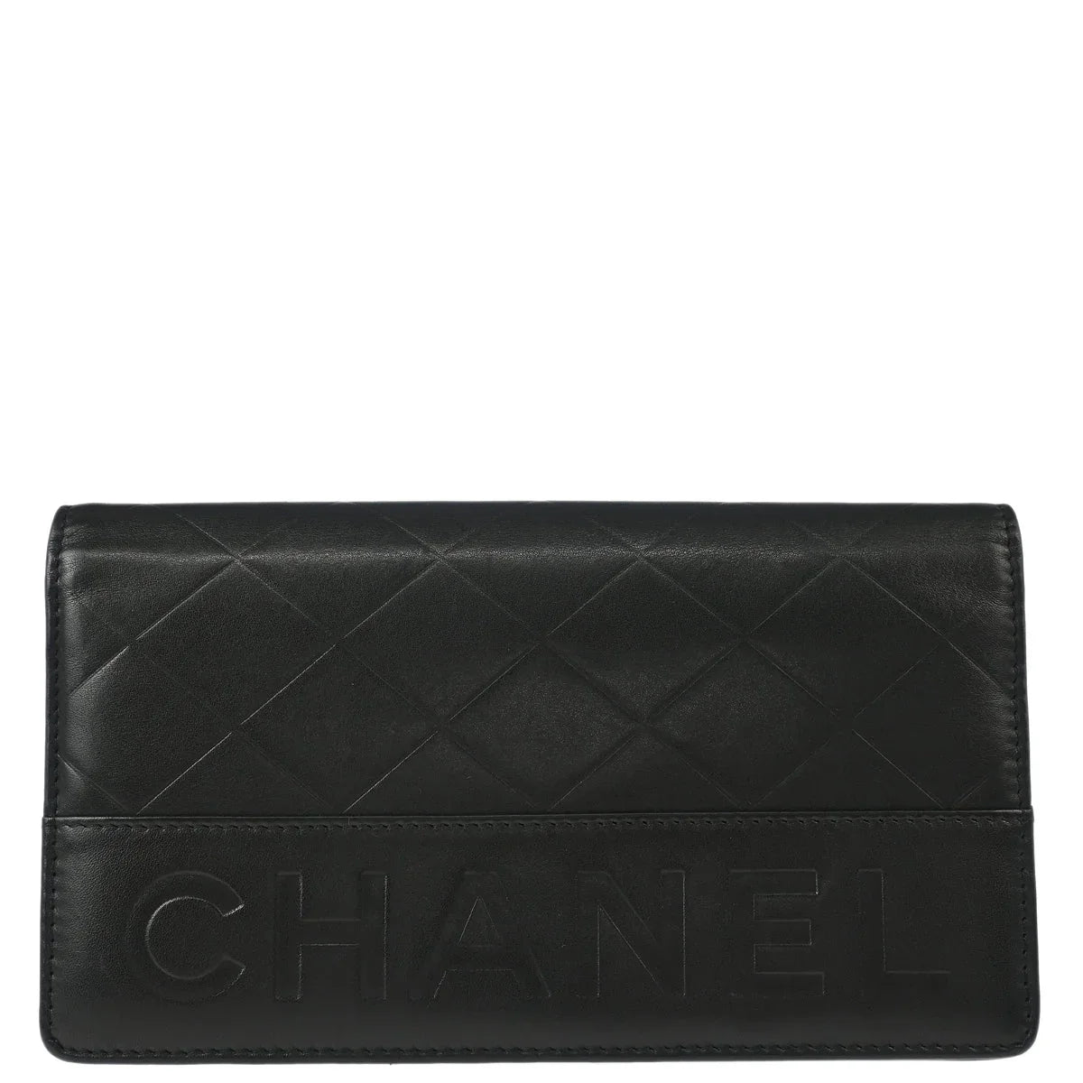 Chanel Black Lambskin Wallet