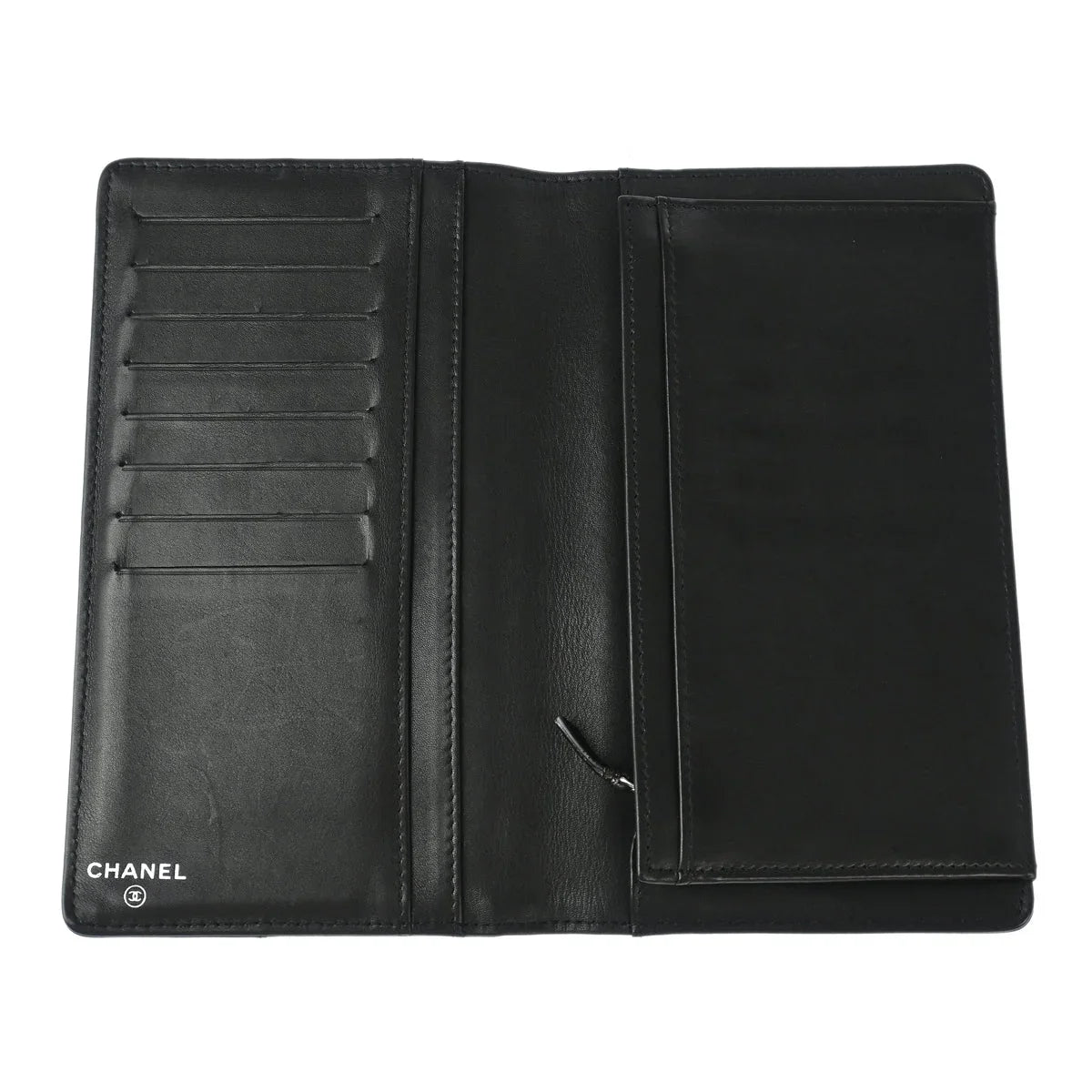 Chanel Black Lambskin Wallet