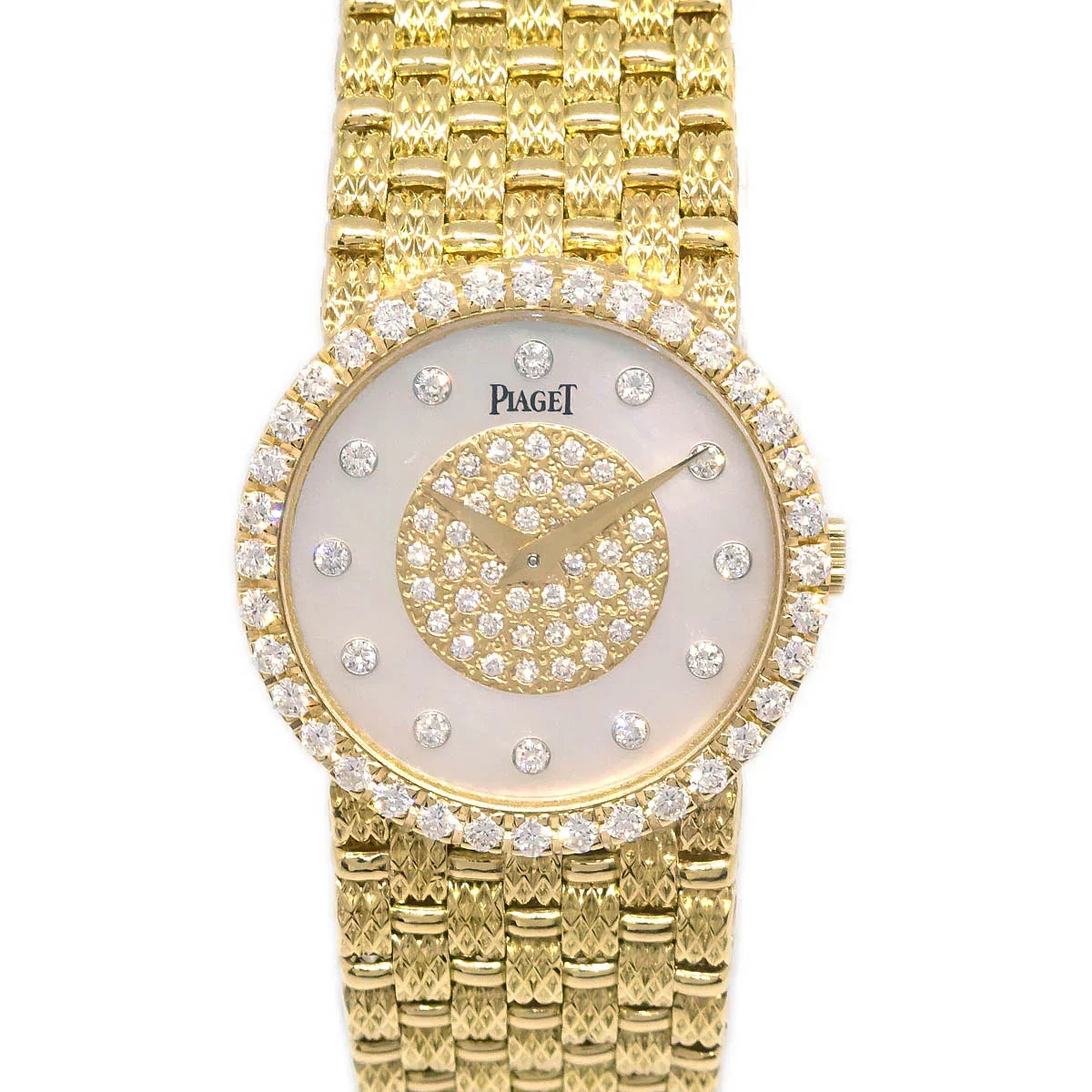 Piaget Tradition Manual-winding Watch 18KYG Diamond Shell