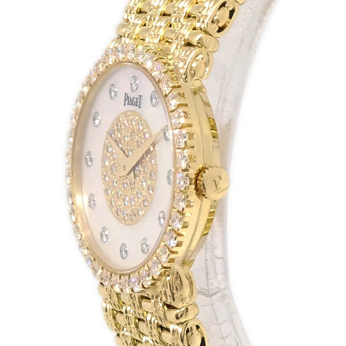 Piaget Tradition Manual-winding Watch 18KYG Diamond Shell