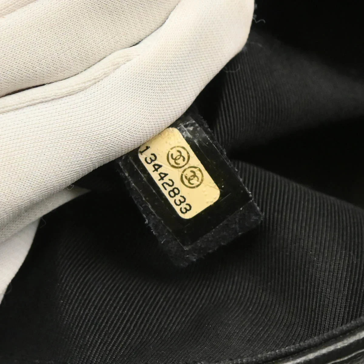 Chanel 2009-2010 Black Lambskin Valentine Shoulder Bag