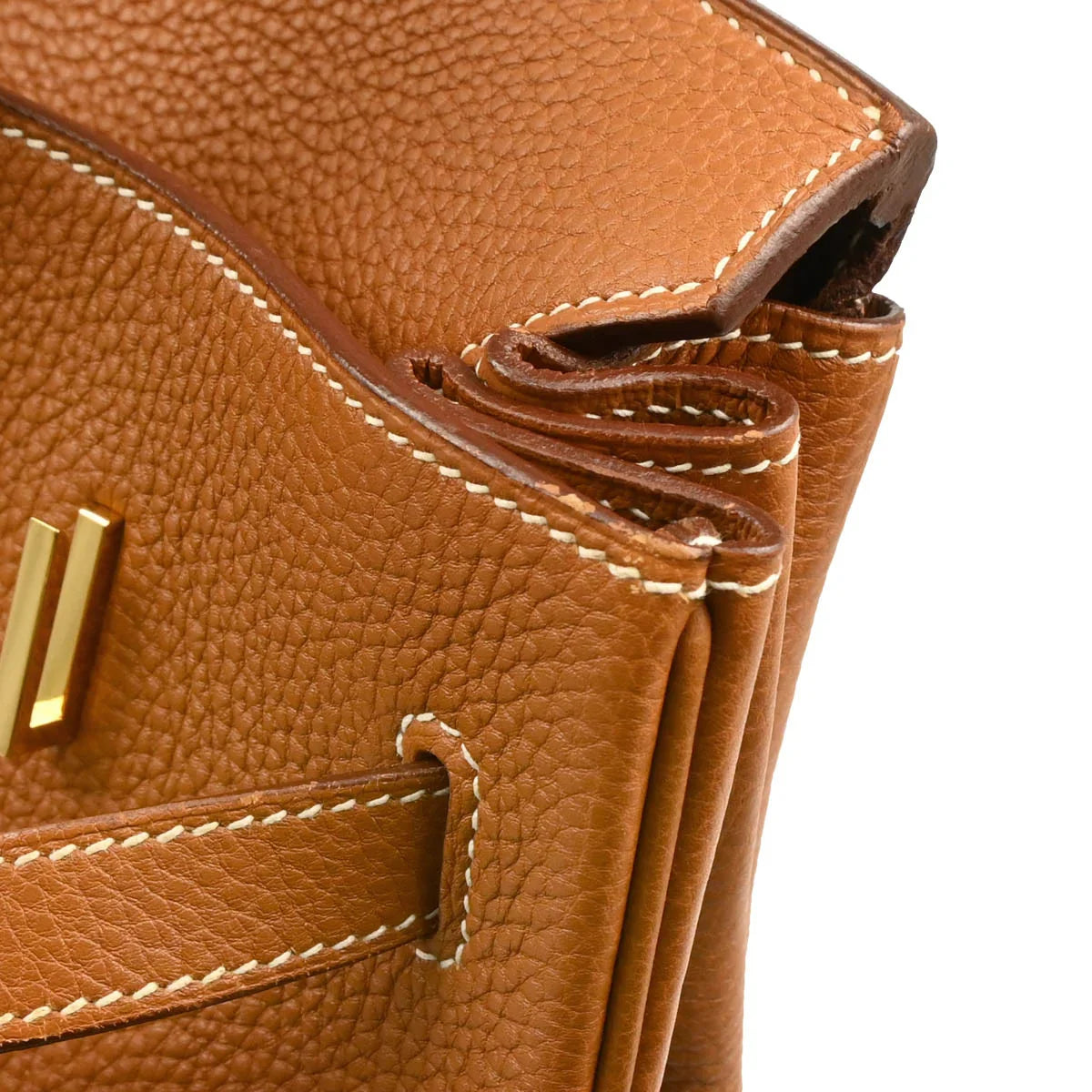 Hermes Gold Togo Birkin 35 Handbag
