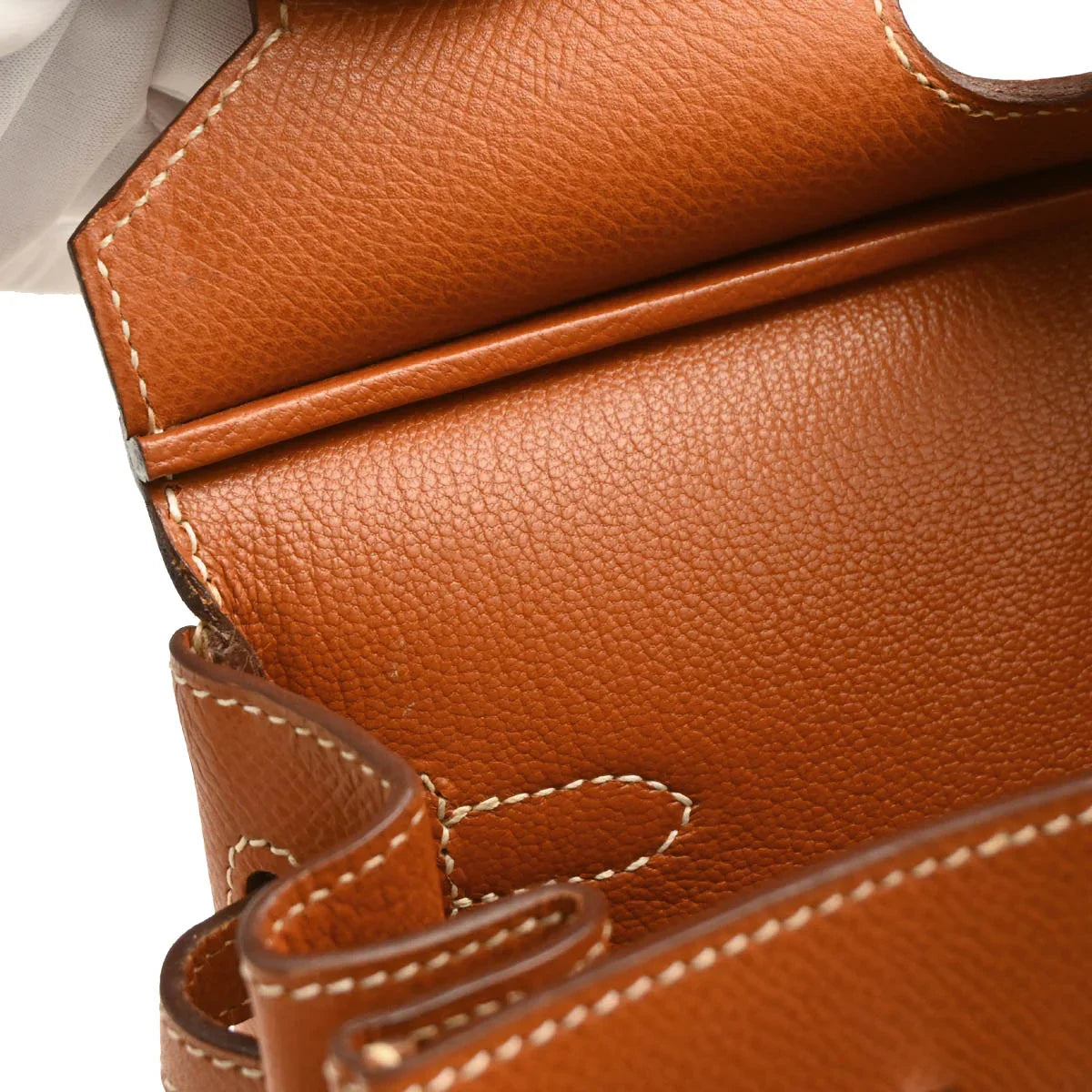 Hermes Gold Epsom Birkin 25 Handbag