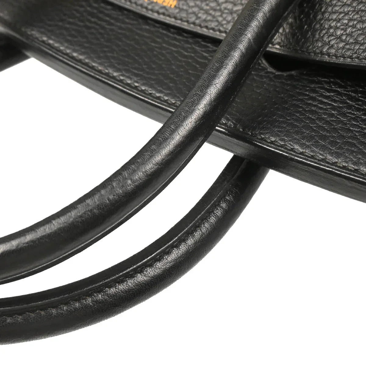 Hermes Black Ardennes Birkin 35 Handbag