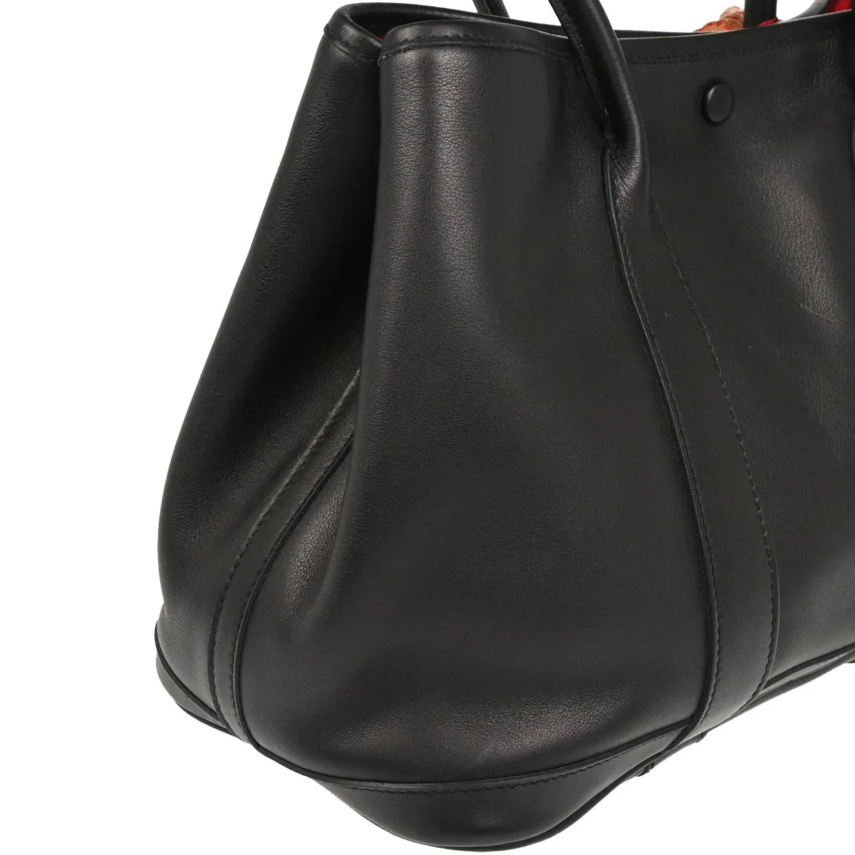 Hermes Black Swift Garden Twilly TPM Tote Handbag