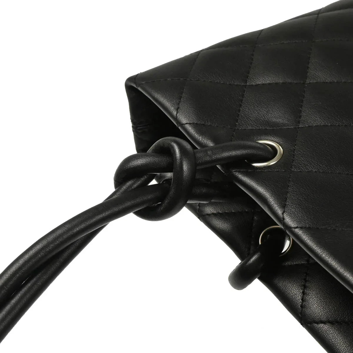 Chanel Black Calfskin Cambon Ligne Tote Handbag