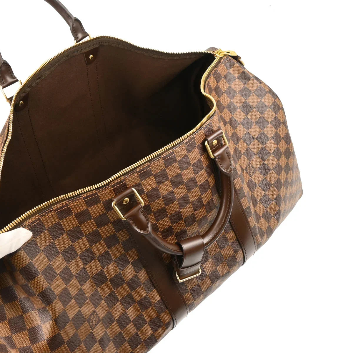 Louis Vuitton 2006 Damier Keepall Bandouliere 55 Duffle Bag N41414