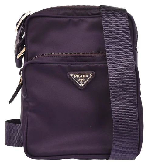 Prada Purple Nylon Crossbody Bag