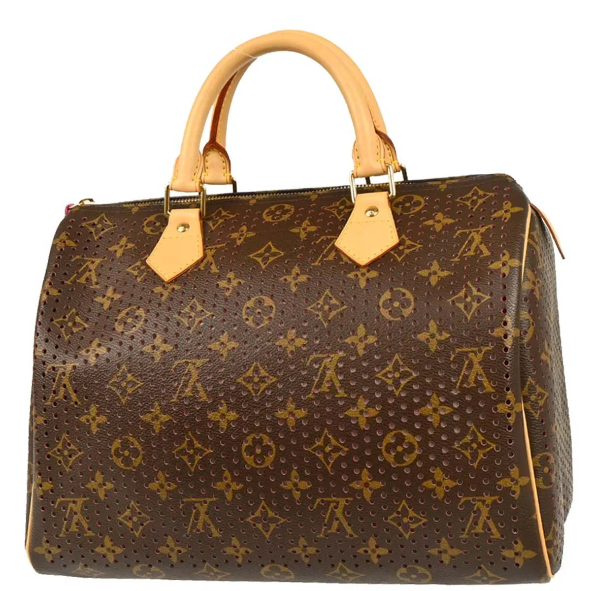 Louis Vuitton 2006 Pink Monogram Perfo Speedy 30 Handbag M95180