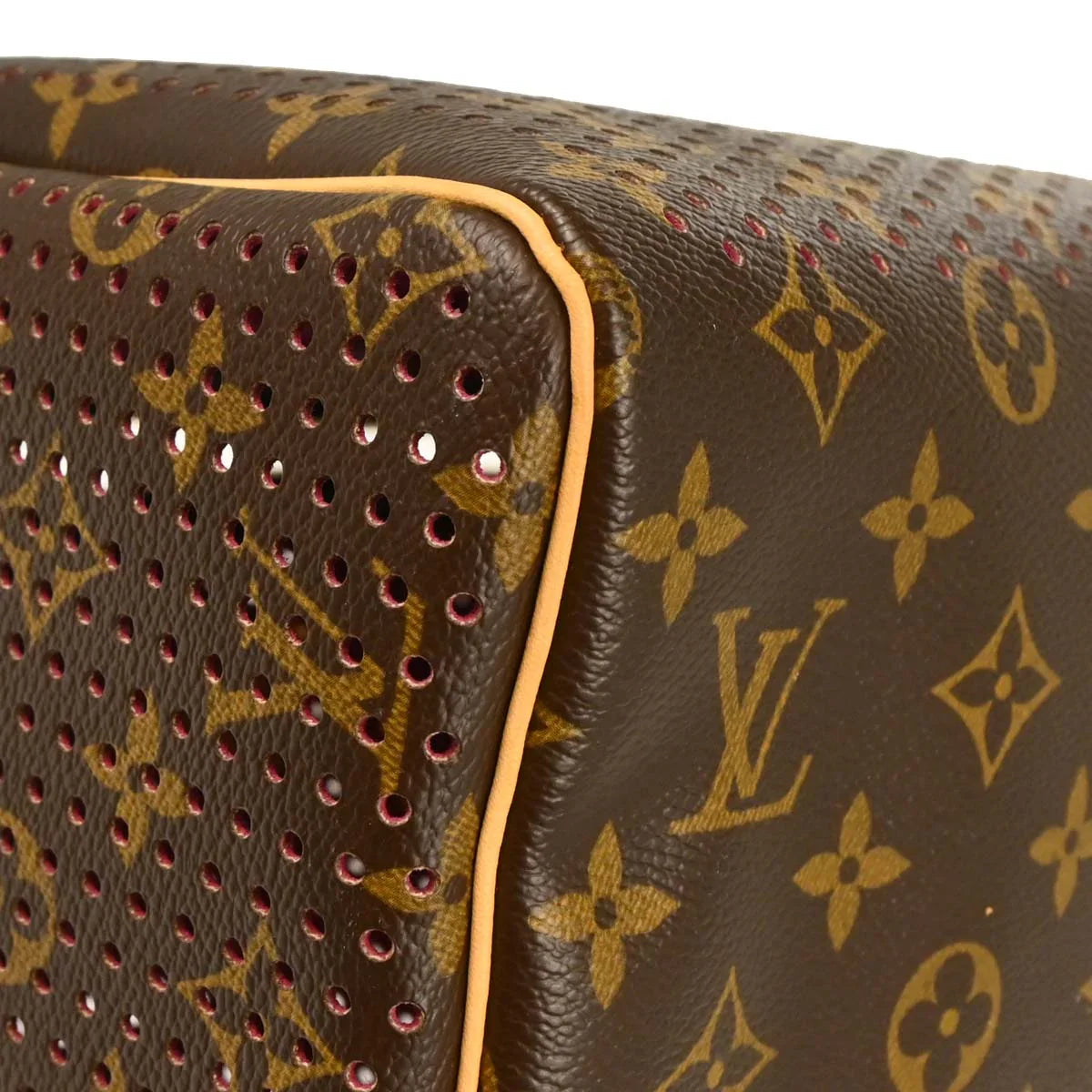 Louis Vuitton 2006 Pink Monogram Perfo Speedy 30 Handbag M95180