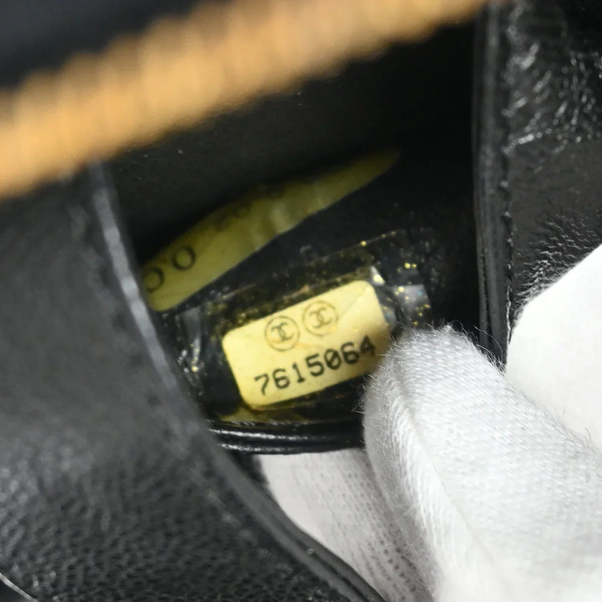 Chanel Black Woo Wild Stitch Vanity Handbag