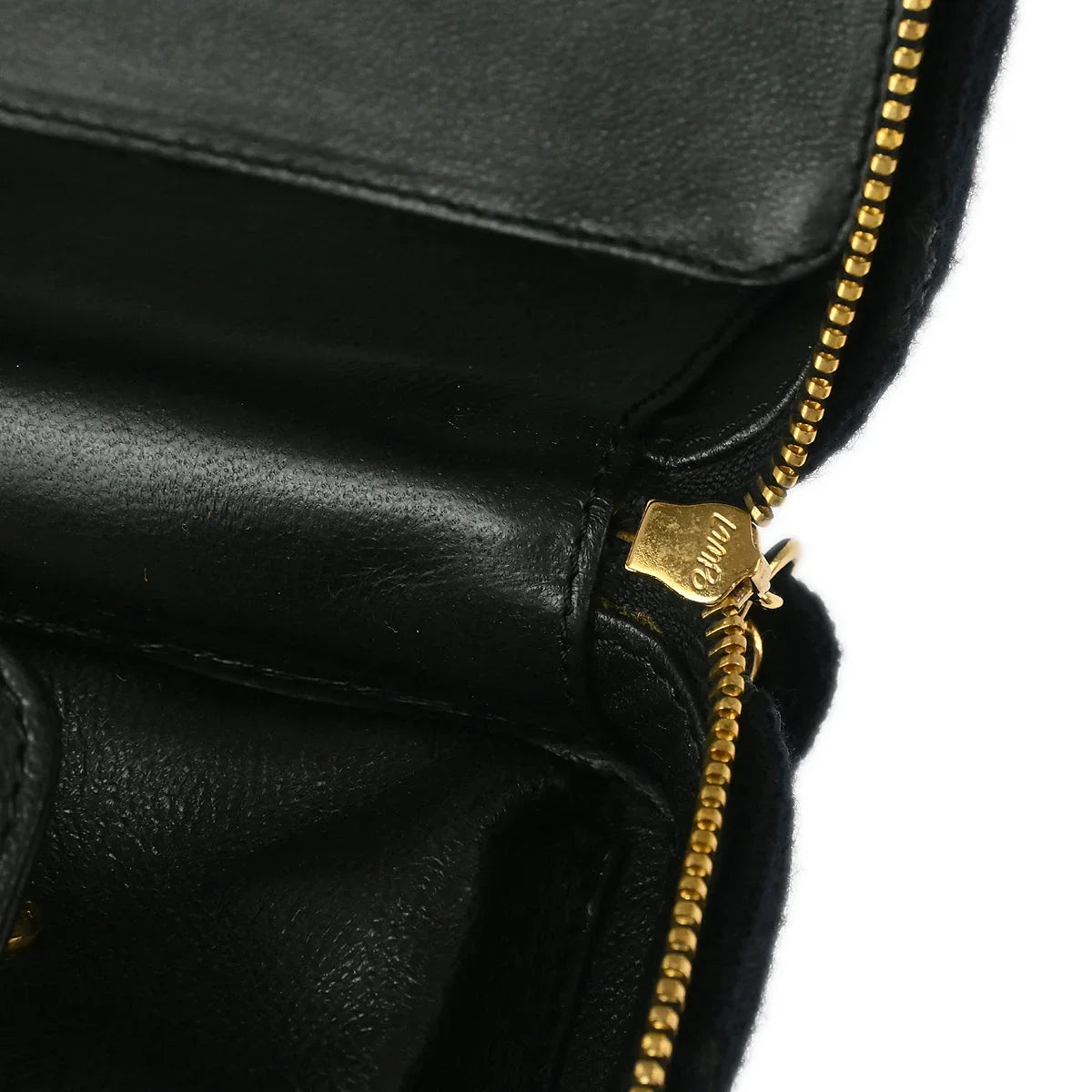Chanel Black Woo Wild Stitch Vanity Handbag