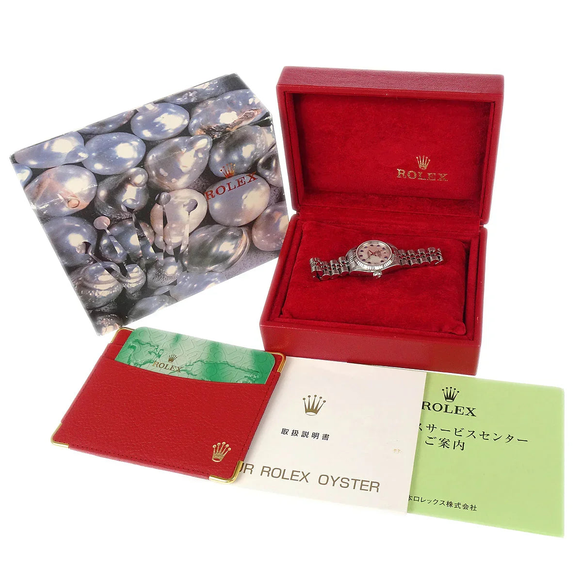 Rolex Ref.79174NGS Oyster Perpetual Datejust 26mm Watch SS Sapphire Shell